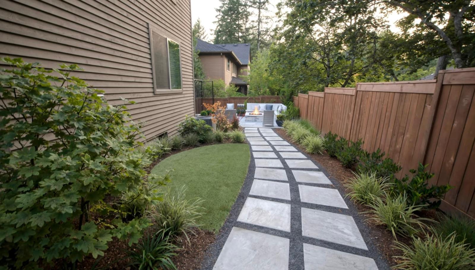 Modern Minimalist Walkway