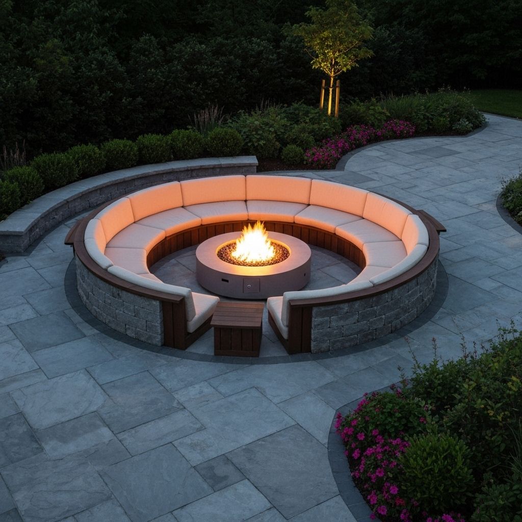 Modern patio construction process